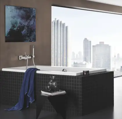 Смеситель однорычажный для ванны Grohe Eurocube Joy DN 15 (цвет - хром) (23666000) фото 2 Aquada.com.ua Смеситель однорычажный для ванны Grohe Eurocube Joy DN 15 (цвет - хром) (23666000) фото 2 Aquada.com.ua