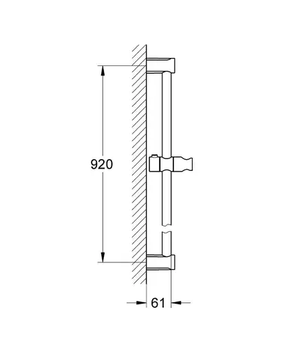GROHE Душевая штанга TEMPESTA COSMOPOLITAN (27522000) фото 2 Aquada.com.ua GROHE Душевая штанга TEMPESTA COSMOPOLITAN (27522000) фото 2 Aquada.com.ua