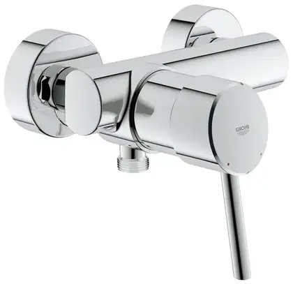 Смеситель однорычажный для душа Grohe Concetto DN 15 (цвет - хром) (32210001) фото 1 Aquada.com.ua Смеситель однорычажный для душа Grohe Concetto DN 15 (цвет - хром) (32210001) фото 1 Aquada.com.ua