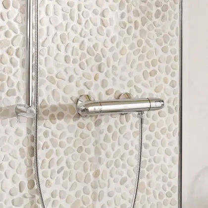 Смеситель для душа Grohe Grohtherm DN 15 (цвет - хром) с душевым гарнитуром (34151003) фото 3 Aquada.com.ua Смеситель для душа Grohe Grohtherm DN 15 (цвет - хром) с душевым гарнитуром (34151003) фото 3 Aquada.com.ua