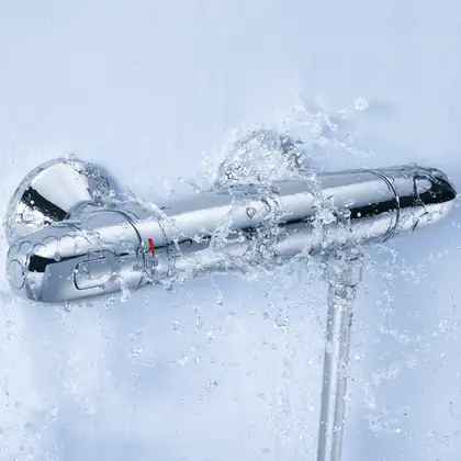 Смеситель для душа Grohe Grohtherm DN 15 (цвет - хром) с душевым гарнитуром (34151003) фото 7 Aquada.com.ua Смеситель для душа Grohe Grohtherm DN 15 (цвет - хром) с душевым гарнитуром (34151003) фото 7 Aquada.com.ua