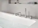 Смеситель однорычажный на борт ванны на 4 отверстия Grohe Lineare (цвет - хром) (19577001) фото 3 Aquada.com.ua