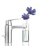 Смеситель для раковины Grohe Eurosmart Cosmopolitan (цвет - хром), с донным клапаном (23325000) фото 6 Aquada.com.ua