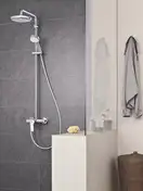 GROHE Душевая система с однорычажным смесителем настенного монтажа Tempesta Cosmopolitan System 210  (26224001) фото 4 Aquada.com.ua
