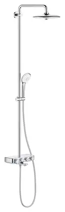 GROHE  Душевая система настенного монтажа с термостатом для ванны Euphoria SmartControl System 260 Mono (26510000) фото 4 Aquada.com.ua