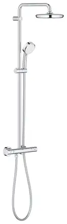 GROHE Душова система з термостатом для настінного монтажу New Tempesta Cosmopolitan 210 (27922001) фото 4 Aquada.com.ua