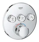GROHE Термостат для душа/ванны с 3 кнопками, накладная панель SmartControl (29121000) фото 4 Aquada.com.ua