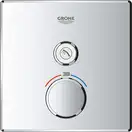 Термостат для ванны/душа на 1 выход Grohe Grohtherm SmartControl (цвет - хром) (29123000) фото 10 Aquada.com.ua