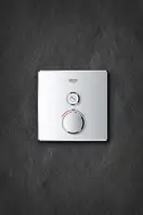 Термостат для ванны/душа на 1 выход Grohe Grohtherm SmartControl (цвет - хром) (29123000) фото 3 Aquada.com.ua