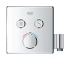 Термостат для ванны на 2 выхода Grohe Grohtherm SmartControl (цвет - хром), со встроенным держателем для ручного душа (29125000) фото 12 Aquada.com.ua
