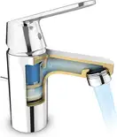GROHE Смеситель для раковины однорычажный Eurosmart Cosmopolitan (32825000) фото 20 Aquada.com.ua