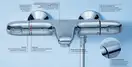 Термостат для ванны Grohe Grohtherm 1000 (цвет - хром) (34155003) фото 4 Aquada.com.ua