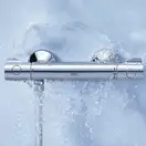 Термостат для душа Grohe Grohtherm 800 (цвет - хром) (34558000) фото 4 Aquada.com.ua