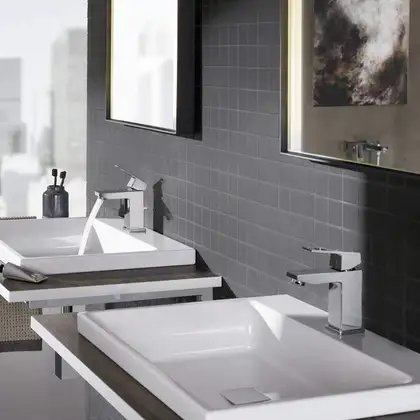 GROHE Смеситель для раковины, однорычажный Eurocube (23127000) фото 18 Aquada.com.ua GROHE Смеситель для раковины, однорычажный Eurocube (23127000) фото 18 Aquada.com.ua