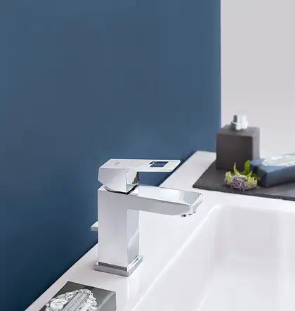 GROHE Смеситель для раковины, однорычажный Eurocube (23127000) фото 6 Aquada.com.ua GROHE Смеситель для раковины, однорычажный Eurocube (23127000) фото 6 Aquada.com.ua