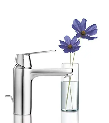Смеситель для раковины Grohe Eurosmart Cosmopolitan (цвет - хром), с донным клапаном (23325000) фото 6 Aquada.com.ua Смеситель для раковины Grohe Eurosmart Cosmopolitan (цвет - хром), с донным клапаном (23325000) фото 6 Aquada.com.ua