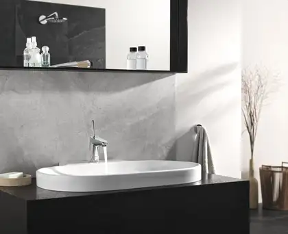 GROHE  Смеситель для раковины, однорычажный Eurodisc Joy  (23425000) фото 4 Aquada.com.ua