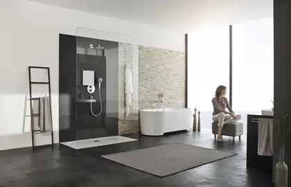 Смеситель для ванны Grohe Eurodisc Joy (цвет - хром) (23431000) фото 4 Aquada.com.ua