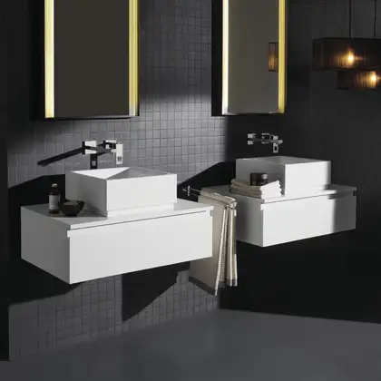 GROHE Змішувач для раковини на 2 отвори M-Size Eurocube (23447000) фото 5 Aquada.com.ua GROHE Змішувач для раковини на 2 отвори M-Size Eurocube (23447000) фото 5 Aquada.com.ua