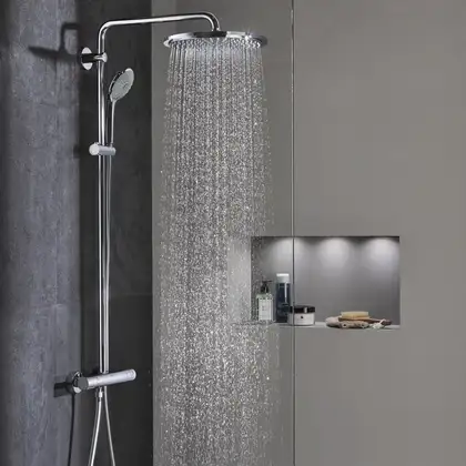 GROHE Душова система з термостатом Euphoria XXL (26075000) фото 5 Aquada.com.ua