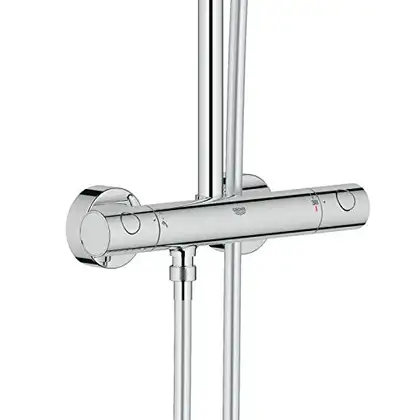 GROHE Душевая система с термостатом для настенного монтажа, хром Euphoria XXL 230 (26187000) фото 3 Aquada.com.ua GROHE Душевая система с термостатом для настенного монтажа, хром Euphoria XXL 230 (26187000) фото 3 Aquada.com.ua