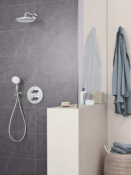 GROHE Верхній душ с душовим кронштейном 286 мм, 1 режим струменю Tempesta 210 (26411000) фото 3 Aquada.com.ua GROHE Верхній душ с душовим кронштейном 286 мм, 1 режим струменю Tempesta 210 (26411000) фото 3 Aquada.com.ua