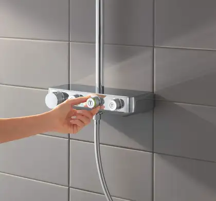 GROHE Душевая система с термостатом Euphoria SmartControl System 310 (26507000) фото 4 Aquada.com.ua GROHE Душевая система с термостатом Euphoria SmartControl System 310 (26507000) фото 4 Aquada.com.ua
