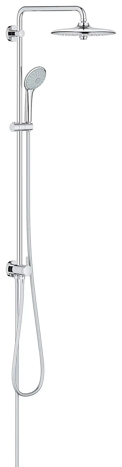GROHE Душова система з перемикачем для настінного монтажу Euphoria System 260  (27421002) фото 3 Aquada.com.ua