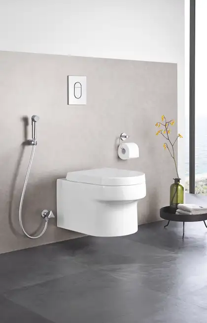 GROHE Душевой набор с угловым вентилем, 1 вид струи, хром Tempesta-F Trigger Spray 30 (27514001) фото 3 Aquada.com.ua GROHE Душевой набор с угловым вентилем, 1 вид струи, хром Tempesta-F Trigger Spray 30 (27514001) фото 3 Aquada.com.ua