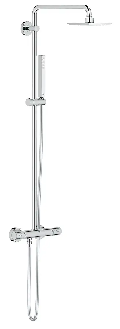 GROHE Душова система з термостатом Euphoria Cube (27932000) фото 3 Aquada.com.ua GROHE Душова система з термостатом Euphoria Cube (27932000) фото 3 Aquada.com.ua