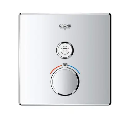 Термостат для ванны/душа на 1 выход Grohe Grohtherm SmartControl (цвет - хром) (29123000) фото 4 Aquada.com.ua Термостат для ванны/душа на 1 выход Grohe Grohtherm SmartControl (цвет - хром) (29123000) фото 4 Aquada.com.ua