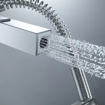 Смеситель однорычажный для кухни Grohe Eurocube DN 15 (цвет - хром) (31395000) фото 3 Aquada.com.ua Смеситель однорычажный для кухни Grohe Eurocube DN 15 (цвет - хром) (31395000) фото 3 Aquada.com.ua