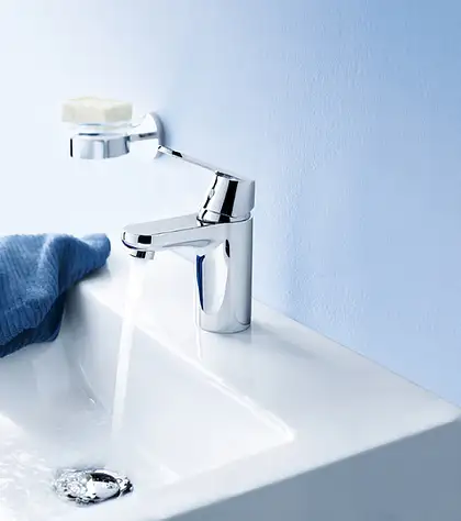 GROHE Смеситель для раковины однорычажный Eurosmart Cosmopolitan (32825000) фото 10 Aquada.com.ua GROHE Смеситель для раковины однорычажный Eurosmart Cosmopolitan (32825000) фото 10 Aquada.com.ua