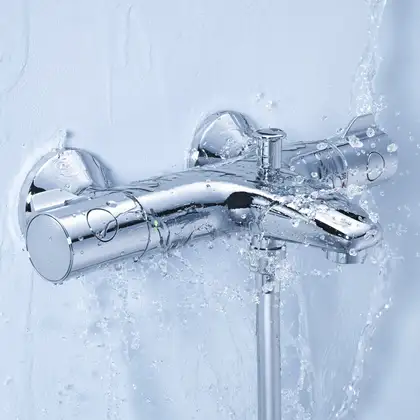 Термостат для ванны Grohe Grohtherm 800 (цвет - хром) (34567000) фото 3 Aquada.com.ua Термостат для ванны Grohe Grohtherm 800 (цвет - хром) (34567000) фото 3 Aquada.com.ua
