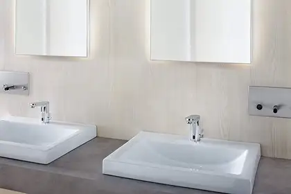 GROHE Смеситель для раковины, инфракрасный со смешиванием Eurosmart Cosmopolitan E (36327001) фото 9 Aquada.com.ua GROHE Смеситель для раковины, инфракрасный со смешиванием Eurosmart Cosmopolitan E (36327001) фото 9 Aquada.com.ua