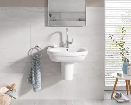 GROHE Полупьедестал для раковины EURO CERAMIC (39201000) фото 2 Aquada.com.ua GROHE Полупьедестал для раковины EURO CERAMIC (39201000) фото 2 Aquada.com.ua