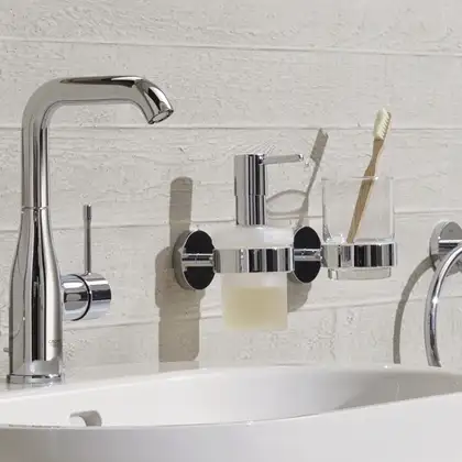 GROHE Держатель для мыльницы/стакана Essentials (40369001) фото 9 Aquada.com.ua GROHE Держатель для мыльницы/стакана Essentials (40369001) фото 9 Aquada.com.ua