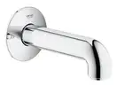 GROHE Излив для ванны со стены, настенный монтаж, хром BauClassic (13258000) фото 1 Aquada.com.ua