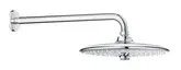 Верхній душ Grohe Euphoria 260 з душовим кронштейном, 3 режими струменя, хром (26459000)