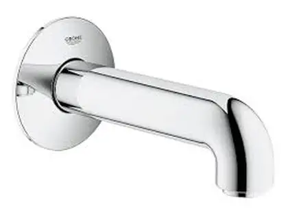 GROHE Излив для ванны со стены, настенный монтаж, хром BauClassic (13258000) фото 1 Aquada.com.ua GROHE Излив для ванны со стены, настенный монтаж, хром BauClassic (13258000) фото 1 Aquada.com.ua