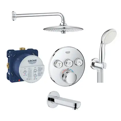 GROHE Набор скрытого монтажа Smartcontrol (34614SC3) (34614SC3) фото 1 Aquada.com.ua GROHE Набор скрытого монтажа Smartcontrol (34614SC3) (34614SC3) фото 1 Aquada.com.ua