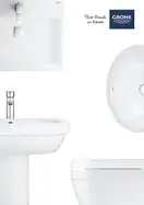 Унитаз подвесной Grohe Bau Ceramic, безоободковый (39427000) фото 10 Aquada.com.ua