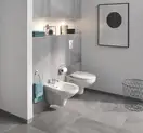 Унитаз подвесной Grohe Bau Ceramic, безоободковый (39427000) фото 6 Aquada.com.ua