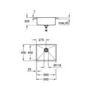 GROHE Кухонная мойка Sink K700 (31726SD0) (31726SD0) фото 2 Aquada.com.ua