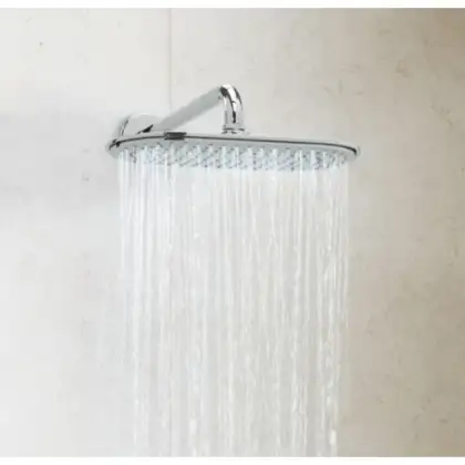 GROHE Верхний душ с душевым кронштейном 286 мм, Rainshower Veris 300 (26068000) фото 3 Aquada.com.ua GROHE Верхний душ с душевым кронштейном 286 мм, Rainshower Veris 300 (26068000) фото 3 Aquada.com.ua
