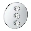 GROHE Комплект верхней монтажной части для вентиля на три выхода Grohtherm SmartControl (29122000) фото 1 Aquada.com.ua