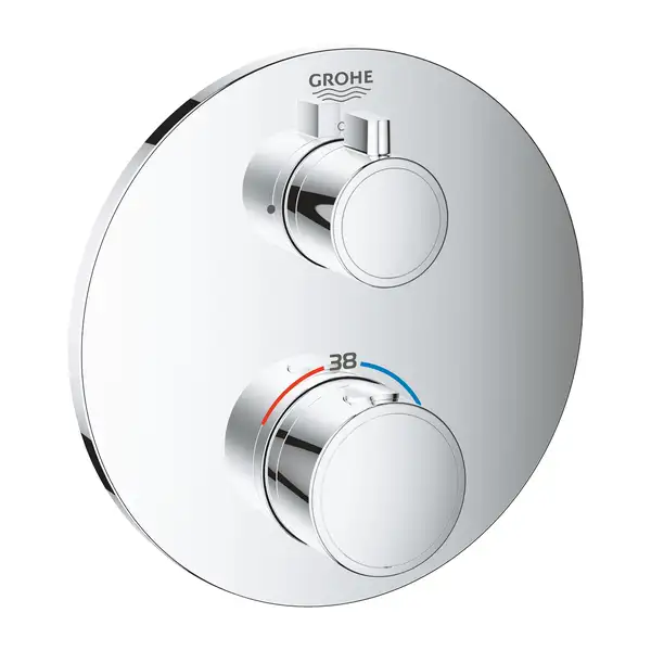 GROHE Термостат для душа Grohtherm (24075000) фото 1 Aquada.com.ua GROHE Термостат для душа Grohtherm (24075000) фото 1 Aquada.com.ua