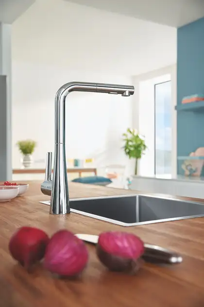 GROHE Смеситель для кухонной мойки Zedra (32553002) фото 7 Aquada.com.ua GROHE Смеситель для кухонной мойки Zedra (32553002) фото 7 Aquada.com.ua