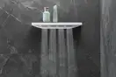 HANSGROHE Боковой душ 500 1jet с полкой, белый матовый Rainfinity (26243700) фото 3 Aquada.com.ua