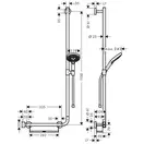HANSGROHE Набор для душа Raindance Select S 120 (26326400) фото 2 Aquada.com.ua